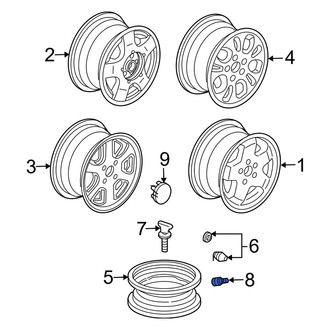 Acura OE - Tire Valve Stem
