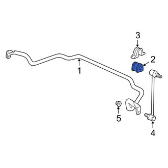 Acura OE - Front Suspension Stabilizer Bar Bushing