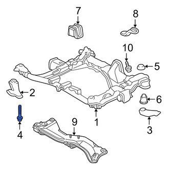 Acura OE - Suspension Crossmember Bolt