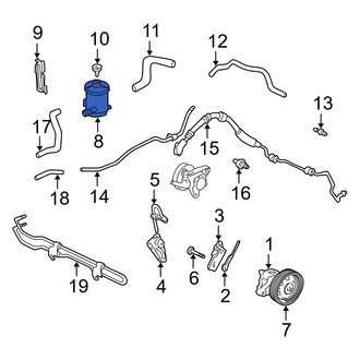 Acura OE - Power Steering Reservoir