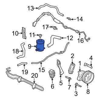 Acura OE - Power Steering Reservoir