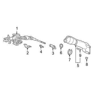 Acura OE - Steering Column Assembly