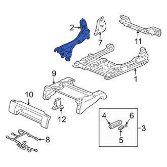 Acura OE - Front Right Seat Back Recliner