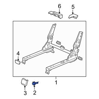 Acura OE - Center Left Seat Adjuster Bolt