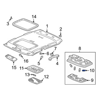 Acura OE - Map Light Bulb