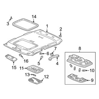 Acura OE - Roof - Interior Trim