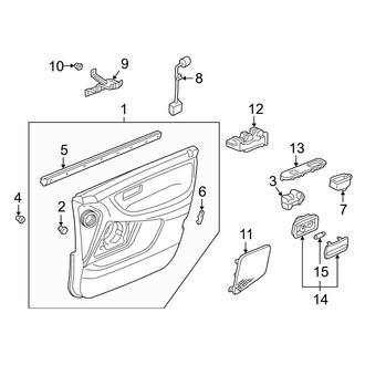 Acura OE - Front Door - Interior Trim