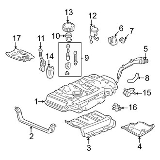 Acura OE - Fuel System Components