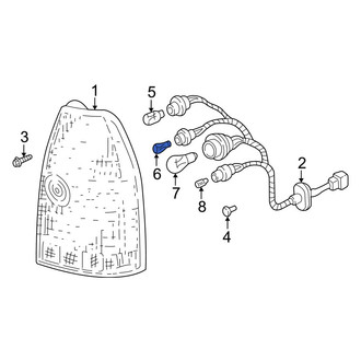 Acura OE - Back Up Light Bulb