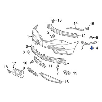Acura OE - Headlight Mounting Bolt