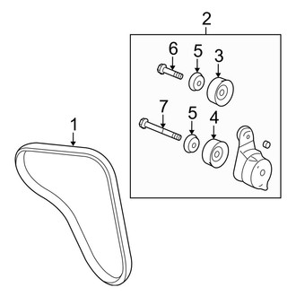 Acura OE - Cooling - Belts & Pulleys