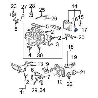 Acura OE - Front A/C Expansion Valve