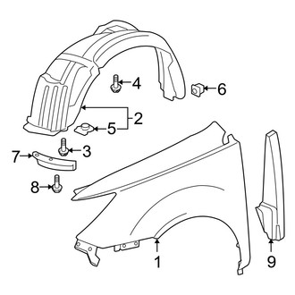 Acura OE - Fender & Components