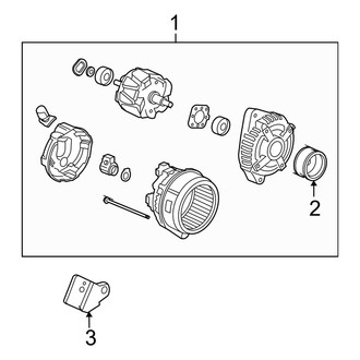 Acura OE - Electrical - Alternator