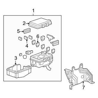 Acura OE - Electrical - Fuse & Relay (Engine Compartment)