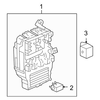 Acura OE - Electrical - Fuse & Relay (Passenger Compartment)