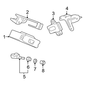 Acura OE - Electrical - Tire Pressure Monitor Components
