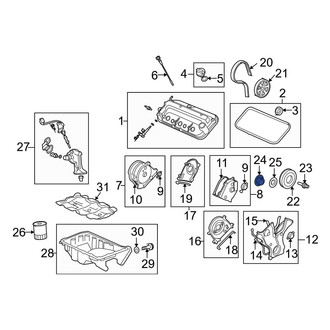 Acura OE - Engine Timing Crankshaft Gear