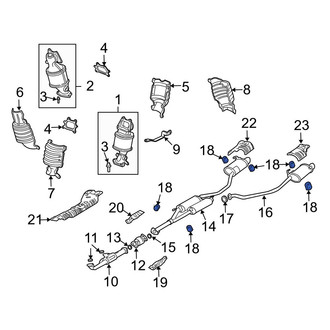 Acura OE - Exhaust System Hanger