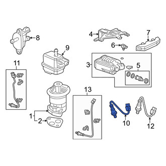 Acura OE - Front Left Oxygen Sensor