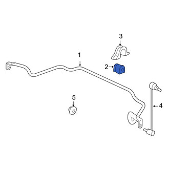 Acura OE - Front Suspension Stabilizer Bar Bushing