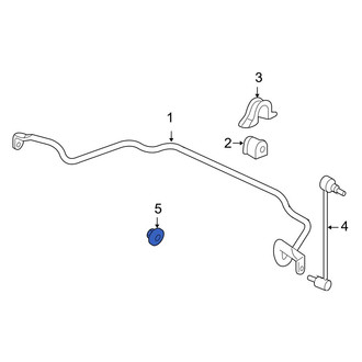 Acura OE - Front Suspension Stabilizer Bar Link Nut