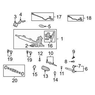 Acura OE - Steering Gear & Linkage
