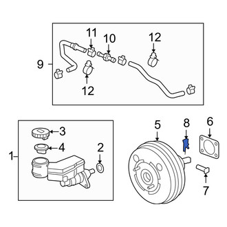Acura OE - Power Brake Booster Cotter Pin