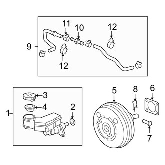 Acura OE - Cowl - Components on Dash Panel