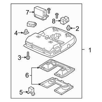 Acura OE - Overhead Console