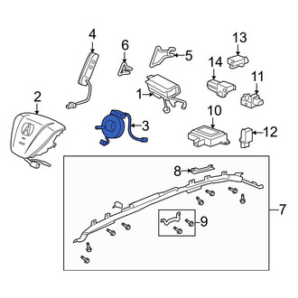 Acura OE - Air Bag Clockspring