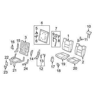 Acura OE - Seats & Tracks - Third Row Seats