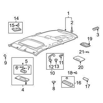 Acura OE - Roof - Interior Trim