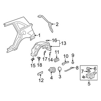 Acura OE - Quarter Panel & Components