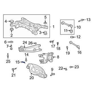 Acura OE - Suspension Ball Joint Lock Pin