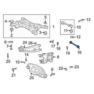 Acura OE - Rear Lower Forward Suspension Control Arm