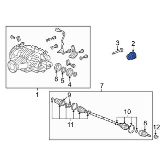 Acura OE - Rear Differential Mount