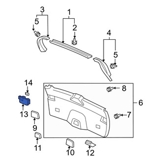 Acura OE - Rear Cargo Area Light