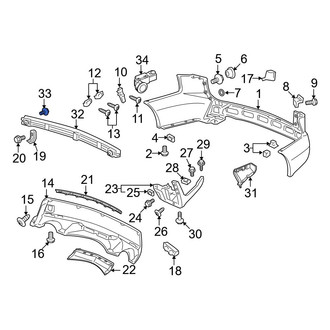 Acura OE - Seat Hinge Bolt