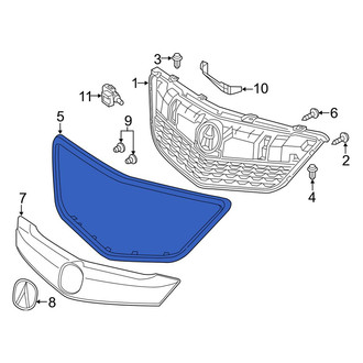Acura OE - Front Grille Molding