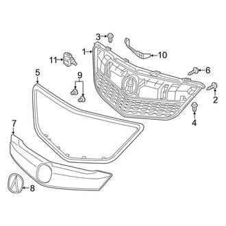 Acura OE - Grille & Components