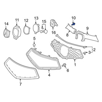 Acura OE - Grille Screw