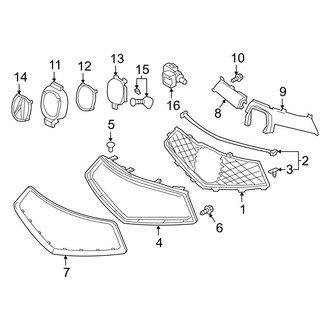 Acura OE - Grille & Components