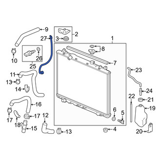 Acura OE - Engine Coolant Temperature Sensor Connector