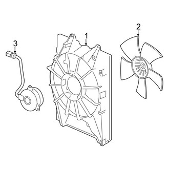 Acura OE - Cooling Fan