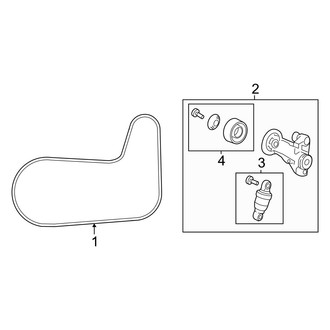 Acura OE - Cooling - Belts & Pulleys