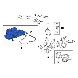 Acura OE - Engine Water Pump