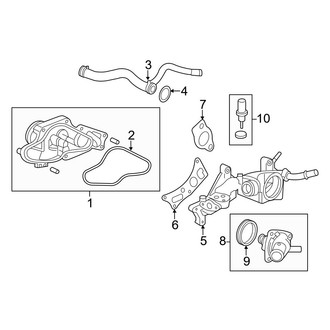 Acura OE - Cooling - Water Pump (Engine Cooling)