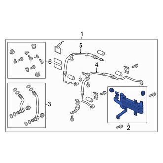 Acura OE - Automatic Transmission Oil Cooler