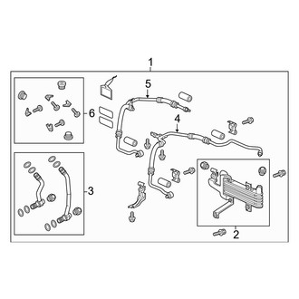 Acura OE - Cooling - Trans Oil Cooler (Automatic Tr)